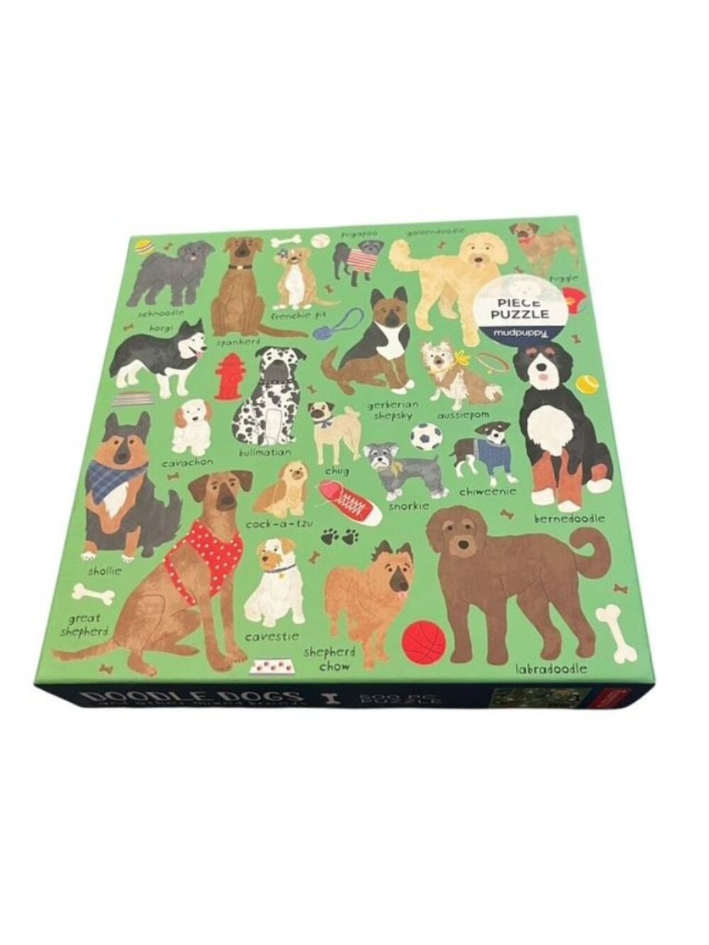 Mudpuppy Doodle Dogs 500 Piece Puzzle